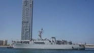World News | Indian Navy's First Training Squadron Arrives at Dubai's Port Rashid