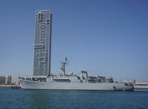 World News | Indian Navy's First Training Squadron Arrives at Dubai's Port Rashid