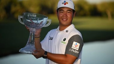 Sports News | Young Star Tom Kim Outlasts Cantlay, Joins Woods in Elite Company to Have Won Two Titles Before 21 Years