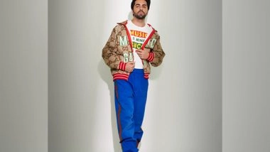 Entertainment News | Ayushmann Khurrana Carries Cricket Kit on Set