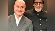 Entertainment News | Here's How Anupam Kher Wished His 'Uunchai' Co-star Amitabh Bachchan on His 80th Birthday