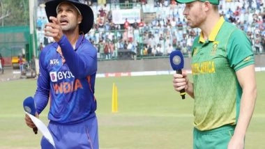 Sports News | Ind Vs SA, 3rd ODI: India Win Toss, Opt to Field Against Proteas