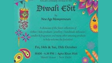 Business News | New Age Mompreneurs (NAM) Announces Diwali Edit Exhibition for All Your Diwali Gifting Needs!
