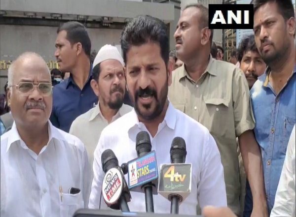 Telangana: Congress Office Set on Fire by Some Miscreants in Munugode Constituency, Says Revanth Reddy