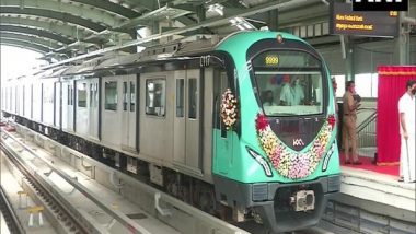 Kochi Metro Launches Free Wi-Fi Services in Train