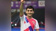 Sports News | BWF Rankings: Lakshya Sen Moves to Career-best World Number 8, Arjun-Kapila Inch Closer to Top 20 Spot in Men's Doubles