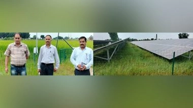 India News | Solar Plant to Light Houses in J-K's Palli Functioning Normally After Rains