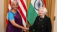 World News | Sitharaman Invites US Treasury Secretary Yellen to Visit India to Attend US-India Economic Meet