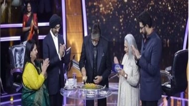 Entertainment News | Here's How Abhishek, Jaya Bachchan Surprised Big B on KBC Sets