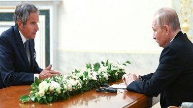 World News | In Talks with Putin, IAEA Chief Grossi Raises Concerns over Zaporizhzhia Nuclear Plant Safety