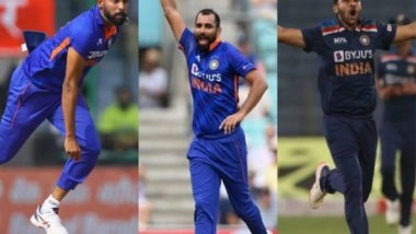 Sports News | Shami, Siraj and Shardul Flying out to Join India's T20 WC Squad in Australia