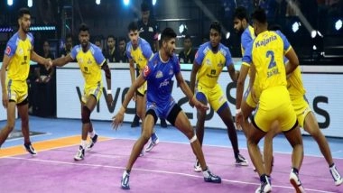 Sports News | PKL: Manjeet, Jaideep Star as Haryana Steelers Pick 2nd Win of Season 9