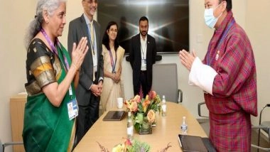 World News | India Looking Forward to Expanding Bilateral Cooperation: Sitharaman Tells Bhutan Finance Minister