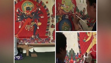 World News | Last Wish of Nepal's Yuga Purush is to Preserve Mural of Esoteric Buddhist God