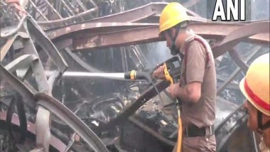 India News | Kolkata: Fire at South Kolkata Production House Doused, No Casualties Reported
