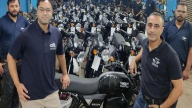 Business News | One Electric Motorcycles and ALT Mobility Join Hands to Deploy the First Batch of 50,000 Vehicles for B2B Logistics