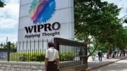 Business News | Wipro Shares Drop 7 Per Cent as Firm Reports 9% Decline in Q2 Profit