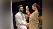 Entertainment News | A Glimpse at Mouni Roy's First Karwa Chauth