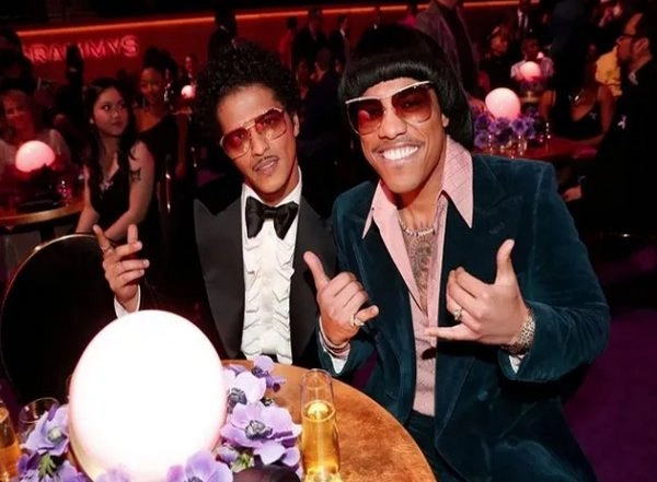 Entertainment News | Bruno Mars Announces Silk Sonic's Withdrawal from Grammys 2023 Consideration`