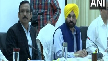 India News | Punjab, Haryana Chief Ministers Meet over Sutlej Yamuna Link Canal Issue