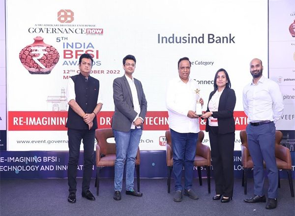 Business News | IndusInd Bank Bags 'Governance Now' Award for 'SME Connect' Category
