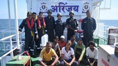 Indian Coast Guard Frees Six Indian Fishermen From Pakistani Captivity in High Seas Along Maritime Border