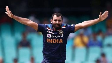 Sports News | Shami Replaces Injured Bumrah in India's ICC T20 World Cup 2022 Squad