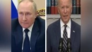 World News | "I See No Need for Talks..., Says Vladimir Putin on Meeting with Biden