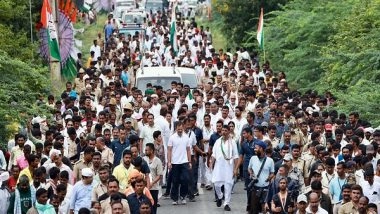 India News | Congress' Bharat Jodo Yatra-led by Rahul Gandhi to Reach Milestone of 1000 Km Tomorrow