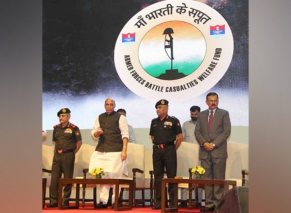 India News | Rajnath Singh Launches 'Maa Bharati Ke Sapoot' Website for Contribution to Armed Forces Battle Casualties Welfare Fund