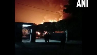 India News | Haryana: Fire Breaks out at Auto Parts Manufacturing Factory in Gurugram