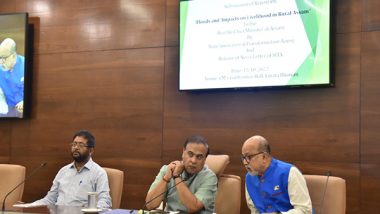 Assam CM Himanta Biswa Sarma Releases Think Tank SITA’s Report on Floods, Its Impact on Livelihood