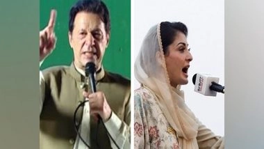 World News | Biden's Statement over Nuclear Capacity Sparks War of Words Between Maryam Nawaz and Imran Khan