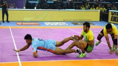 Sports News | Pro Kabaddi League: Maninder Singh Shines as Bengal Warriors Thrash Patna Pirates