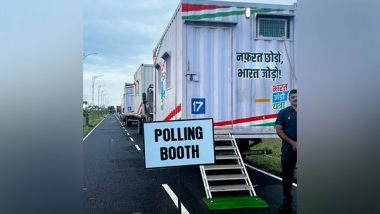 India News | Congress Presidential Polls: Meeting Room Converted into Polling Booth in K'nataka