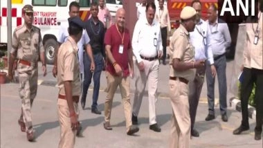 India News | Delhi Excise Policy Scam: Manish Sisodia Arrives at CBI Office for Questioning