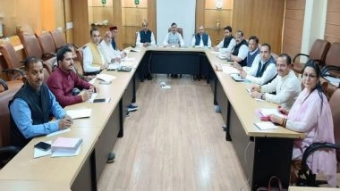 India News | BJP Leaders Attend Meeting Ahead of Himachal Pradesh Assembly Elections