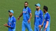 Sports News | T20 WC: Shami's Fiery Spell, Rahul's Batting Masterclass Help India Defeat Australia by 6 Runs in Warm-up Match