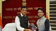 Business News | IRS Officer Sahil Seth Launches His Book 'A Confused Mind Story' with the First Copy to Union Health Minister Mansukh L Mandaviya