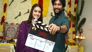 Entertainment News | On Keerthy Suresh's Birthday, Nani Unveils Her Look from 'Dasara'