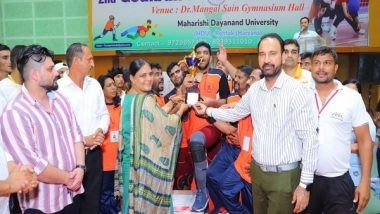 Sports News | Maharashtra Beat Uttarakhand in Closely Contested Final of Goalball Nationals