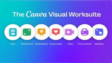 Business News | Canva Unveils Visual Worksuite for Workplaces