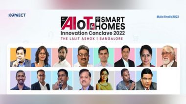 Business News | Industry Leaders Outline Roadmap for Collaborative Enterprise IoT Opportunities and India Specific Use Cases for Smart Homes Business Landscape