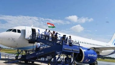 India News | IndiGo Flight Tests Lands at Itanagar, PM Modi to Inaugurate New Airport