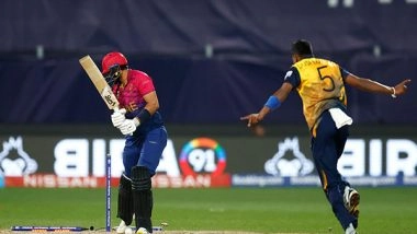 Sports News | T20 WC: Karthik Meiyappan's Hat-trick Goes in Vain as UAE Outclassed by Sri Lanka, Lose by 79 Runs