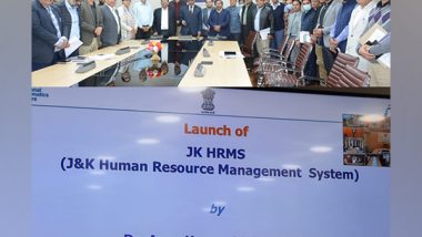 India News | Online Human Resource Management System for J-K Employees Launched