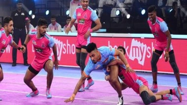 Sports News | PKL: Deshwal and Ajith Help Jaipur Pink Panthers Thrash Bengal Warriors