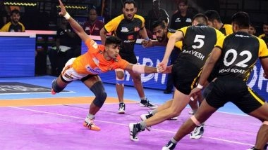 Sports News | PKL: Aslam Inamdar's Stunning Last-second Raid Leads Puneri Paltan to a Thrilling Win