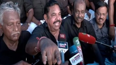India News | AIADMK General Secretary EPS Accuses Speaker of Bias over Seat Allocation in Assembly