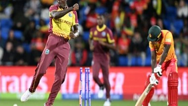 Sports News | T20 WC: Holder-Joseph Terrorise Zimbabwe Batters with Lethal Pace, Help West Indies Seal 31-run Win